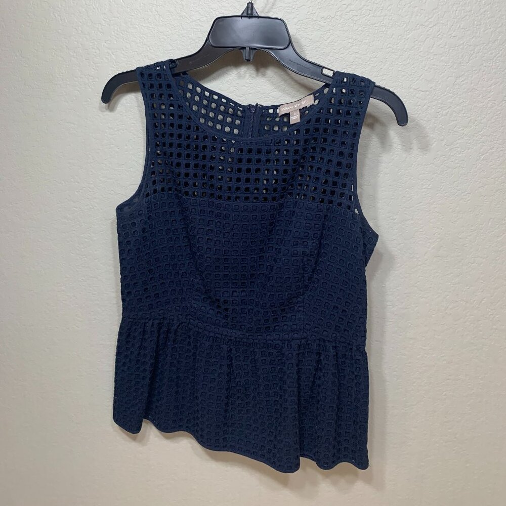 Banana Republic Navy Blue Small Blouse
